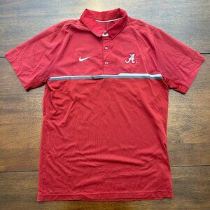 Men’s Alabama Crimson Tide Nike Dri-Fit Polo (Crimson)